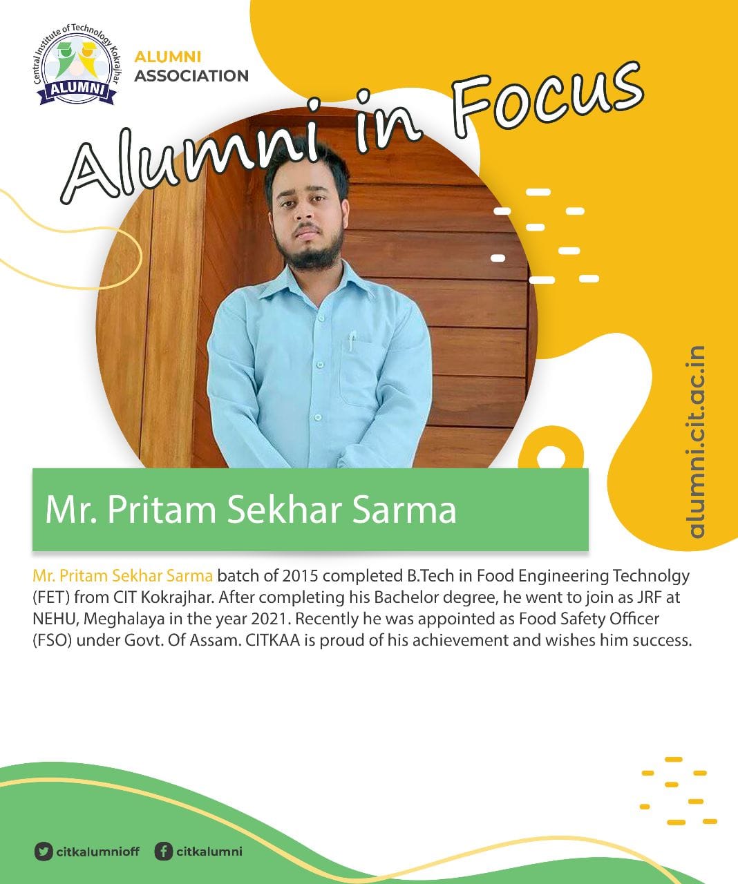 Mr. Pritam Sekhar Sarma